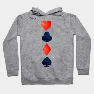 Card Game Poker Playing Cards Hoodie